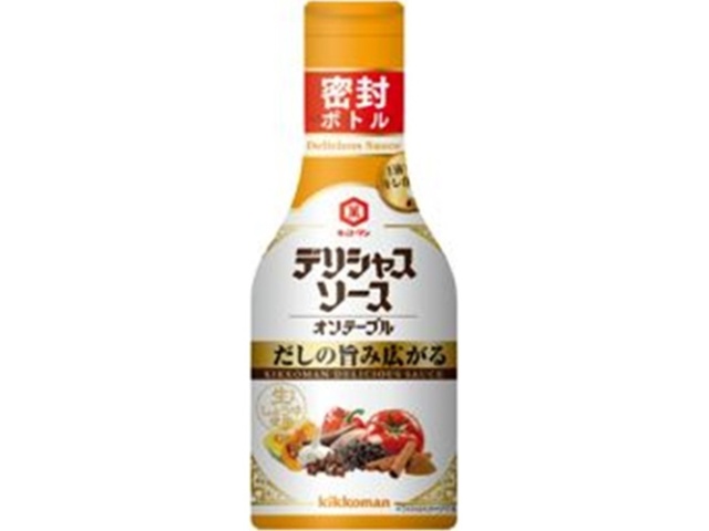 キッコーマン だしの旨み広がるデリシャスソース２００ｍｌ □お取り寄せ品 【購入入数１２個】