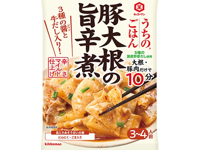 キッコーマン うちのごはん 豚大根の旨辛煮 ７２ｇ □お取り寄せ品 【購入入数４０個】