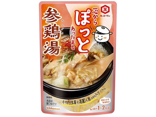 キッコーマン 芯からぽっと参鶏湯 １２５ｇ □お取り寄せ品 【購入入数２４個】