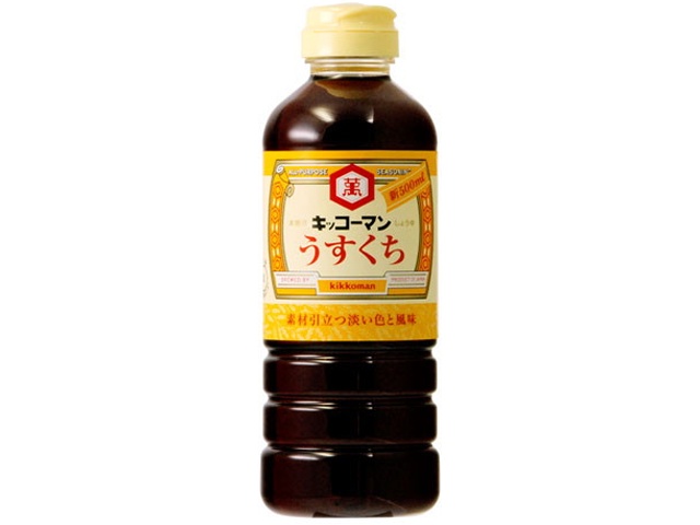 キッコーマン うすくちしょうゆ ５００ｍｌ △ 【購入入数６個】