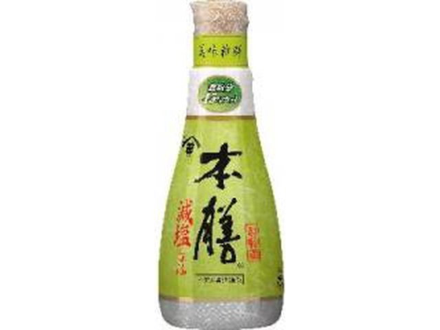 ヒゲタ 減塩しょうゆ 本膳２００ｍｌ □お取り寄せ品 【購入入数１２個】