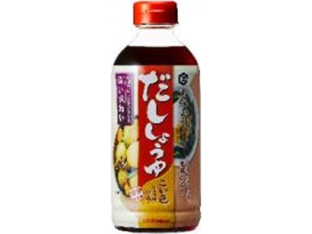 キッコーマン だししょうゆ こい色しょうゆ仕立て５００ｍｌ □お取り寄せ品 【購入入数１２個】