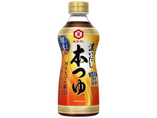 キッコーマン 濃いだし本つゆ ５００ｍｌ  【購入入数６個】