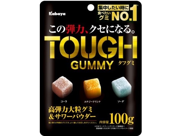 カバヤ タフグミ １００ｇ △ 【購入入数６個】