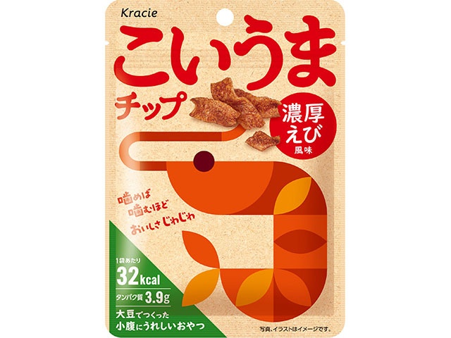 クラシエフーズ販売 こいうまチップ濃厚えび風味 □お取り寄せ品 【購入入数１６０個】