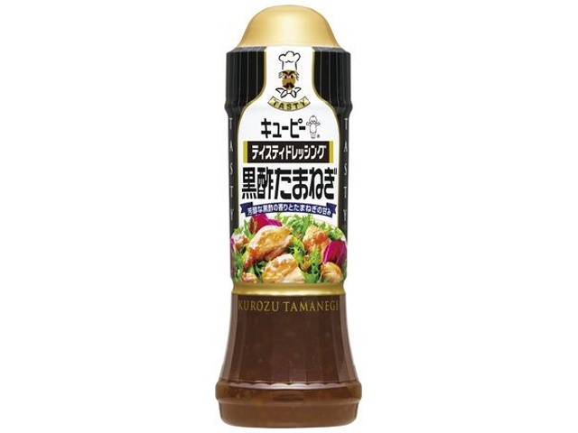 ＱＰ テイスティドレ黒酢玉ねぎ２１０ｍｌ □お取り寄せ品 【購入入数２４個】