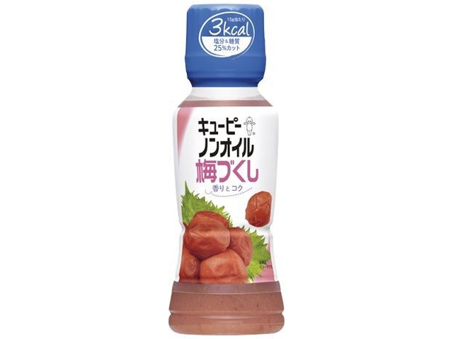 ＱＰ ノンオイル梅づくし １８０ｍｌ □お取り寄せ品 【購入入数２４個】