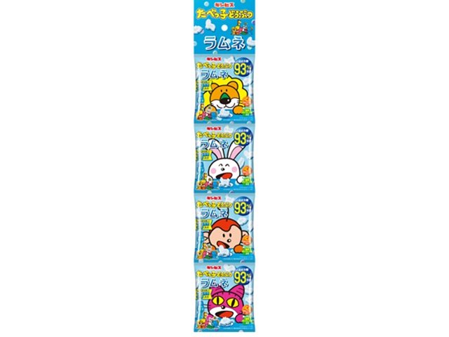 ギンビス たべっ子どうぶつラムネ４連 △ 【購入入数１２個】