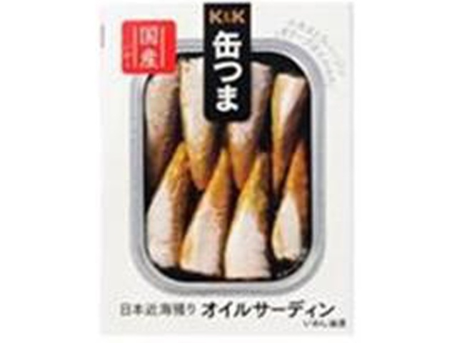 Ｋ＆Ｋ 缶つま日本近海獲りオイルサーディン □お取り寄せ品 【購入入数２４個】