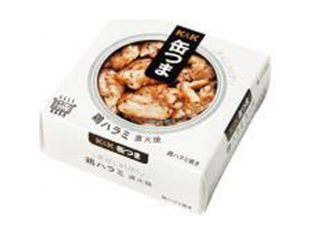 Ｋ＆Ｋ 缶つまホルモン 鶏ハラミ直火焼５０ｇ □お取り寄せ品 【購入入数２４個】