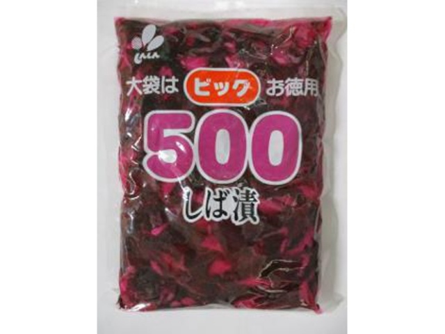 新進 ビッグ５００ しば漬５００ｇ業務用 □お取り寄せ品 【購入入数２０個】