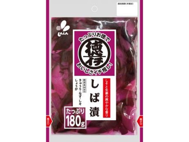 新進 徳イチ しば漬 １７０ｇ  【購入入数１２個】