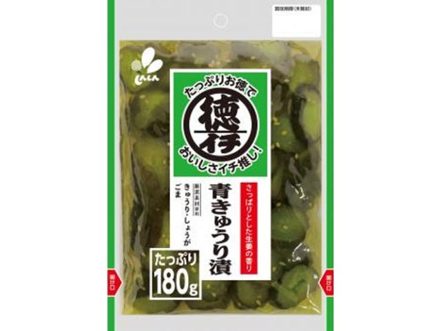 新進 徳イチ 青きゅうり １７０ｇ △ 【購入入数１２個】