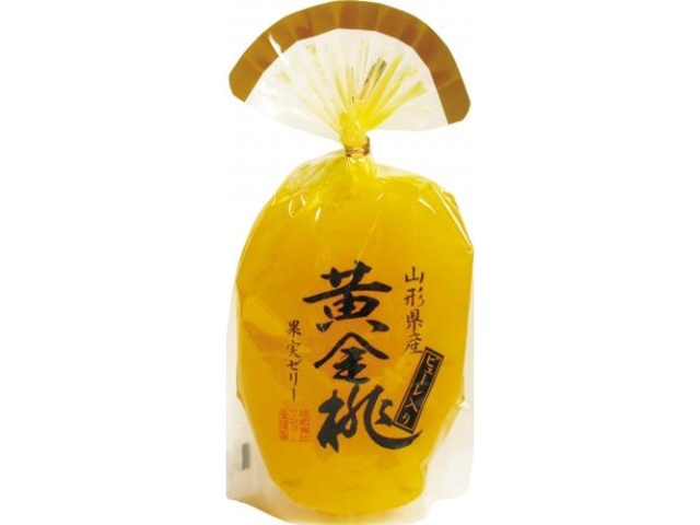 サンヨー 果実ゼリー黄金桃 ３５０ｇ 【新商品 7/19 発売】 □お取り寄せ品 【購入入数２４個】