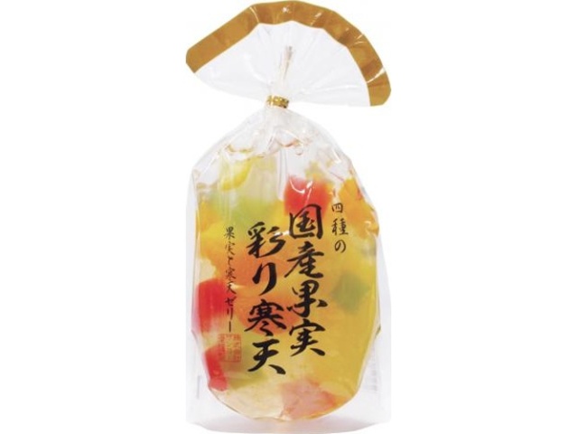 サンヨー 果実ゼリー彩り寒天 ３５０ｇ 【新商品 7/19 発売】 □お取り寄せ品 【購入入数２４個】