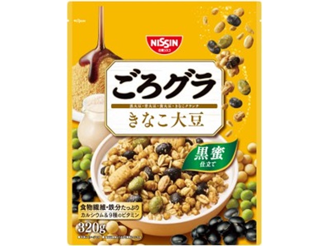 シスコ ごろグラきなこ大豆 ３２０ｇ 【新商品 3/1 発売】 □お取り寄せ品 【購入入数１６個】
