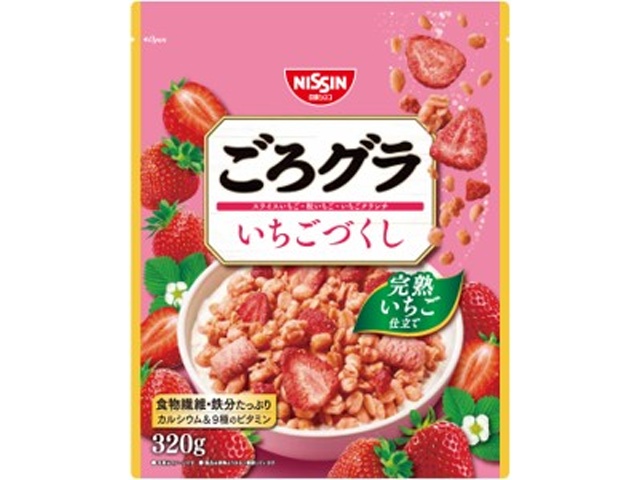 シスコ ごろグラいちごづくし ３２０ｇ 【新商品 3/2 発売】 □お取り寄せ品 【購入入数１６個】