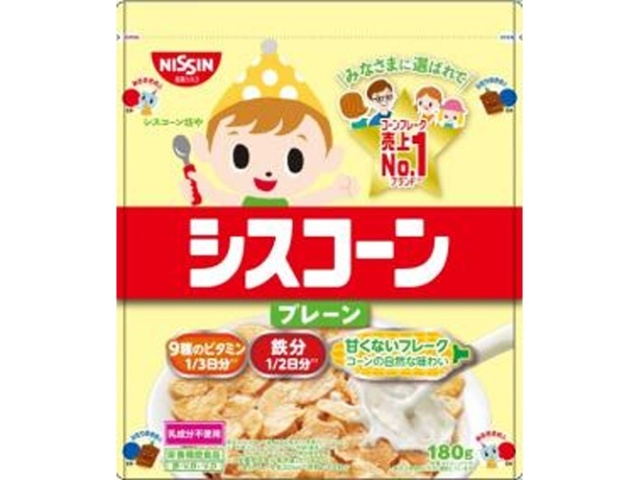 シスコ シスコーン プレーン１８０ｇ  【購入入数８個】