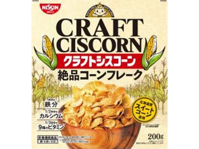 シスコ クラフトシスコーン ２００ｇ □お取り寄せ品 【購入入数１６個】
