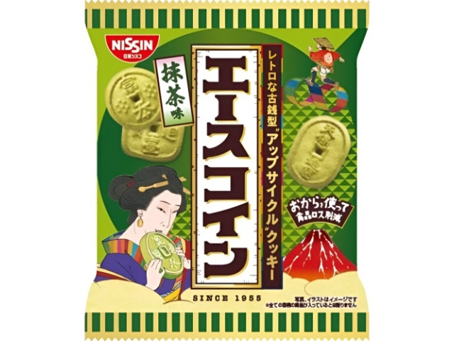 シスコ エースコイン抹茶味 ７５ｇ □お取り寄せ品 【購入入数２０個】
