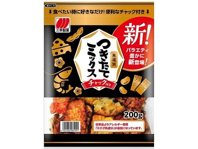 三幸製菓 チャックつきたてミックス２００ｇ □お取り寄せ品 【購入入数１２個】