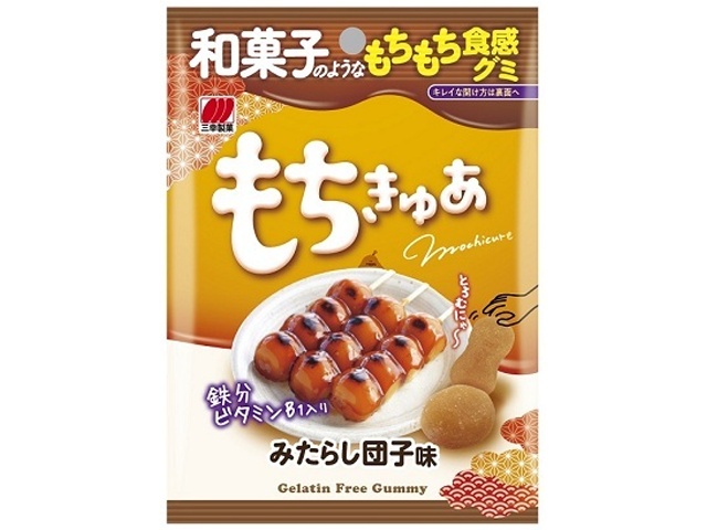 三幸製菓 もちきゅあみたらし団子味４０ｇ △ 【購入入数１２個】