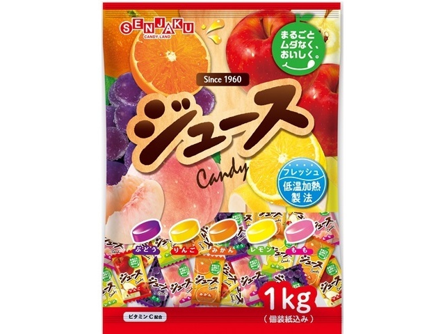 扇雀飴 １ｋｇジュースキャンデー  【購入入数８個】