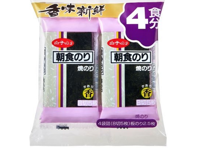 白子 Ｎ焼朝食香 ４Ｐ 【今月の特売 乾物】 □お取り寄せ品 【購入入数４０個】