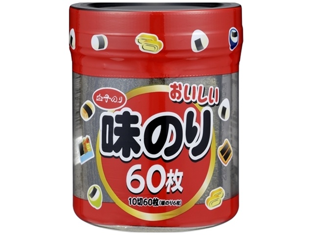 白子 卓上味のり １０切６０枚 【今月の特売 乾物】 □お取り寄せ品 【購入入数１２個】