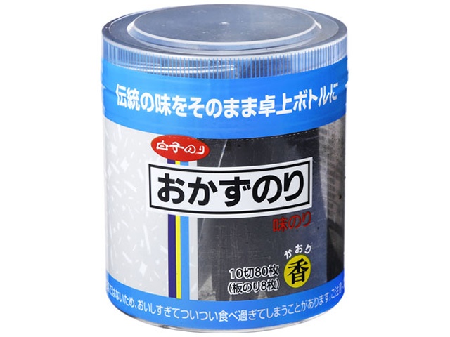 白子 卓上味おかず香１０切８０枚 【今月の特売 乾物】 △ 【購入入数１２個】
