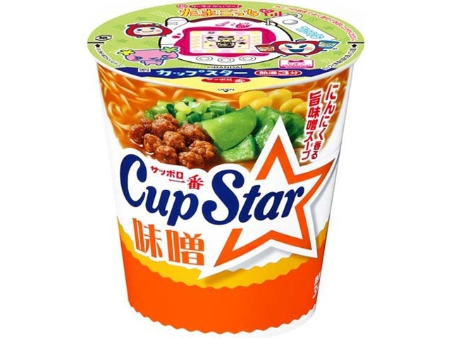 サッポロ一番 カップスター 味噌 △ 【購入入数１２個】