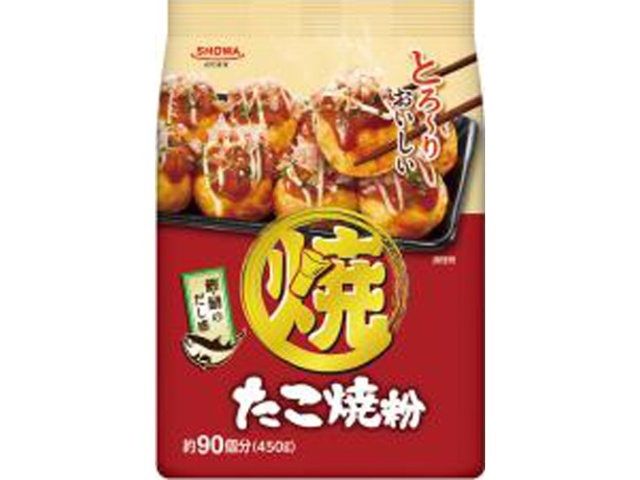昭和 たこ焼き粉 ４５０ｇ 【今月の特売 乾物】 □お取り寄せ品 【購入入数２４個】