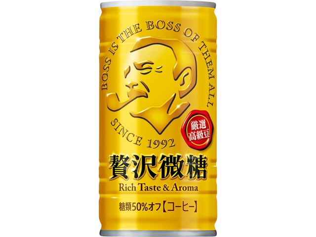 ボス 贅沢微糖豊醇のコク １８５ｇ 【今月の特売 飲料水】 【購入入数３０個】