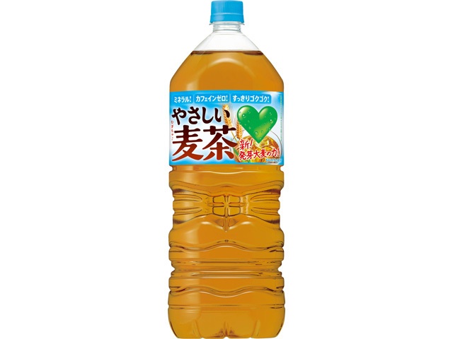 ＧＲＥＥＮダカラ やさしい麦茶２Ｌ 【今月の特売 飲料水】 △ 【購入入数６個】