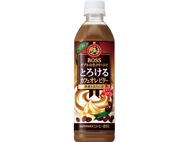 ボス とろけるカフェオレビターＰ５００ｍｌ □お取り寄せ品 【購入入数２４個】