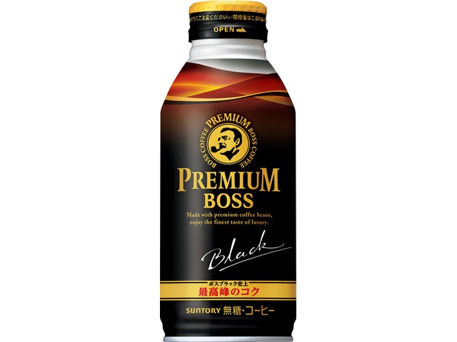 プレミアムボス ブラックＨ・Ｃ兼用 Ｂ缶３９０ｇ 【今月の特売 飲料水】 □お取り寄せ品 【購入入数２４個】