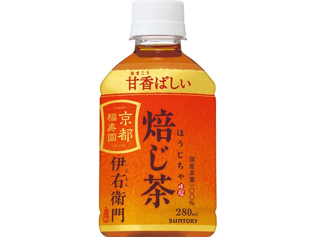 サントリー 伊右衛門焙じ茶Ｐ２８０ｍｌ 【今月の特売 飲料水】 □お取り寄せ品 【購入入数２４個】