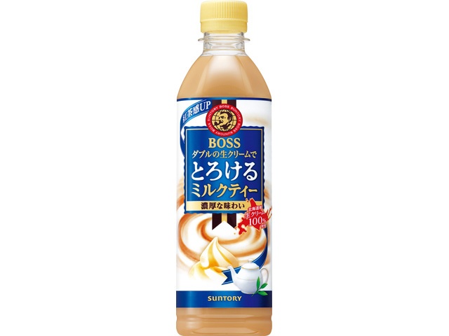 ボス とろけるミルクティー Ｐ５００ｍｌ □お取り寄せ品 【購入入数２４個】