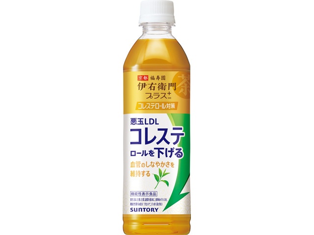 伊右衛門プラス コレステＰ５００ｍｌ △ 【購入入数２４個】