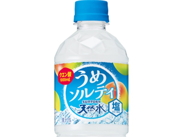 サントリー 天然水うめソルティＰ５４０ｍｌ □お取り寄せ品 【購入入数２４個】
