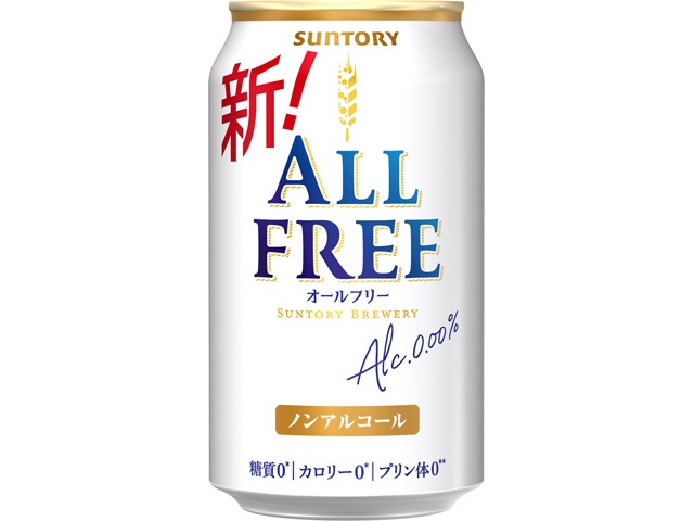 サントリー オールフリー ３５０ｍｌ  【購入入数６個】