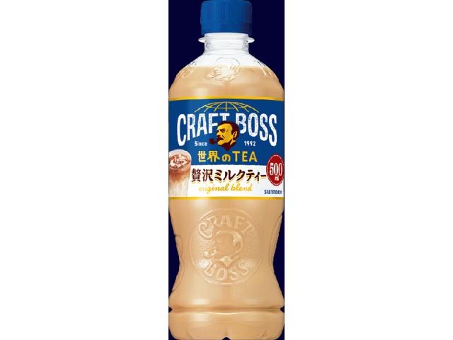 クラフトボス 贅沢ミルクティー自販機 Ｐ５００ｍｌ 【今月の特売 飲料水】 【購入入数２４個】［商品ダミーの対応はしておりません］