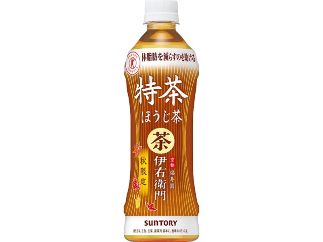 サントリー 特茶ほうじ茶Ｐ５００ｍｌ（手売り用） □お取り寄せ品 【購入入数２４個】
