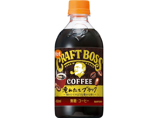 クラフトボス ブラックホットＰ４５０ｍｌ □お取り寄せ品 【購入入数２４個】