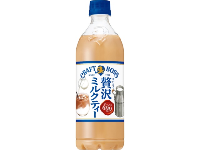 クラフトボス ミルクティー Ｐ６００ｍｌ △ 【購入入数２４個】
