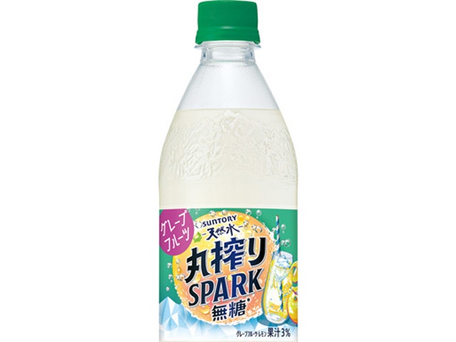 サントリー 天然水ＳＰＡＲＫグレフル Ｐ５００ｍｌ 【今月の特売 飲料水】 □お取り寄せ品 【購入入数２４個】