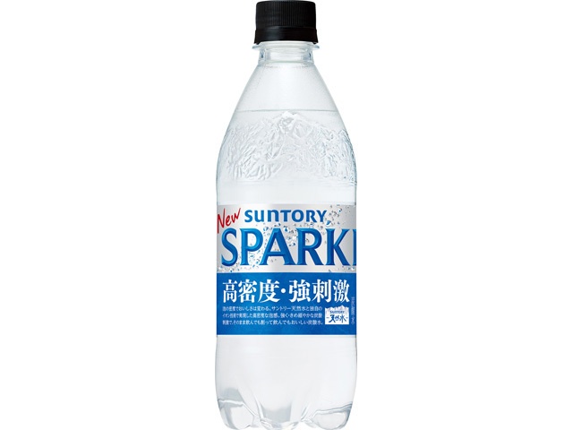 サントリー 天然水 スパークリングソーダＰ５００ｍｌ 【今月の特売 飲料水】 □お取り寄せ品 【購入入数２４個】