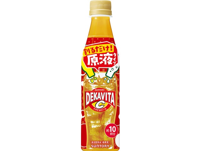 サントリー おうちドリンクバーデカビタＣ３４０ｍｌ □お取り寄せ品 【購入入数２４個】