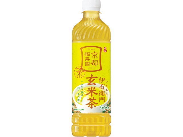 伊右衛門 玄米茶（手売り用）Ｐ６００ｍｌ 【今月の特売 飲料水】 □お取り寄せ品 【購入入数２４個】