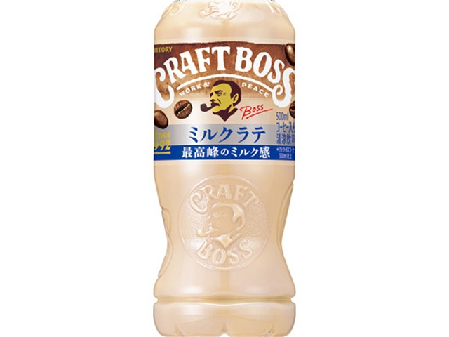 クラフトボス ミルクラテ Ｐ５００ｍｌ □お取り寄せ品 【購入入数２４個】
